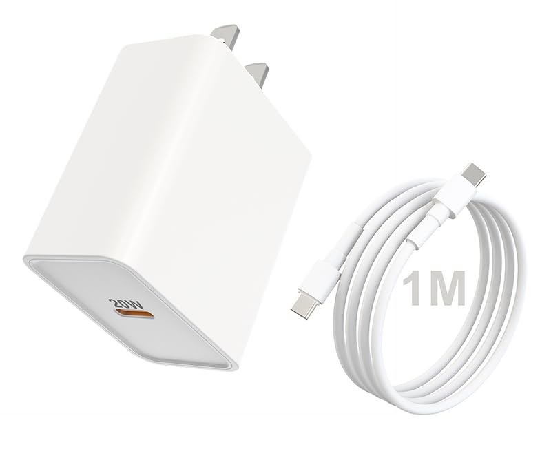 USB Type-C Fast Charging Cable, 3ft White, High Compatibility for Mobile Phones, Headphones